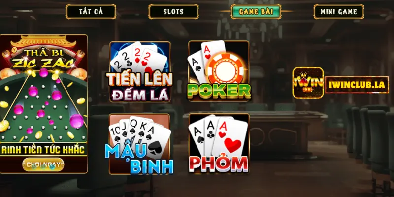 Mậu Binh iWin Club: Trò chơi bài tay đổi thưởng hấp dẫn nhất miền Nam 3 Mậu Binh IWIN CLUB game bài