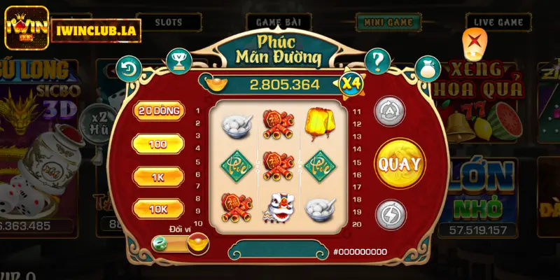 Phúc Mãn Đường iWIN Club - Trúng Thưởng 2 Tỷ Là Bình Thường 1 Phúc Mãn Đường iWIN Club